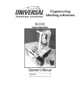 Sharp R-310BK Operator`s manual