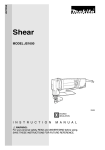 Makita JS1600 Specifications