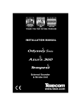 Menvier Security TS510 Installation manual