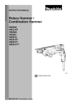 Makita HR2610 Instruction manual