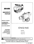 Craftsman 143.004010 Operator`s manual