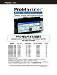 Professional Mariner ProSport8 Owner`s manual