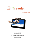 MiTraveler 3D-8 User manual
