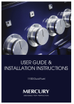 Mercu 1100 Dual Fuel User guide