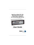 Multitech IPC-551 User guide