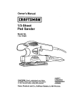 Craftsman 172.11625 Owner`s manual