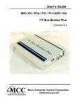 MC PCIe-DIO24 User`s guide