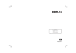 Sangean DDR-22 Specifications