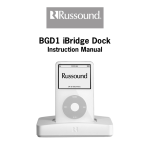 Russound SMS3 1 Instruction manual