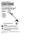 Craftsman 358.795551 Instruction manual