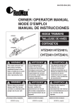 Zenoah BCZ3200DW Specifications