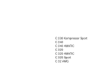 Mercedes-Benz 2002 C 230 Kompressor Operator`s manual