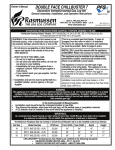 Rasmussen DFC7 Series Owner`s manual