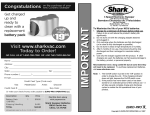 Shark APL1172 N User`s guide