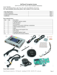 SoftTouch Navigation System Parts Identification
