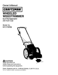 Craftsman 917.773703 Owner`s manual