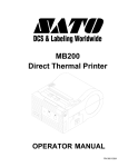 SATO MB200 Technical data