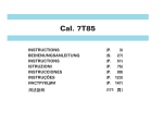 Seiko 7T85 Specifications