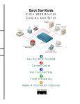 Cisco 2610 - Router - EN Installation guide