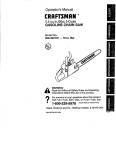 Craftsman 358.352181 Operator`s manual