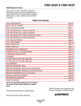 Scotsman CME1002W Service manual