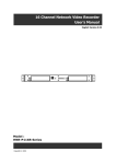 Divitec HNR-P116R Series User`s manual