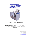 Rena L-350 Specifications