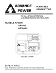 Advance Power AP4500 Specifications
