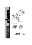 WAGNER RADIATOR SPRAY-ATTACHMENT Operating instructions
