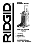 RIDGID K-2000 Specifications