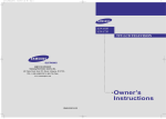 Samsung LTN1535 Operating instructions