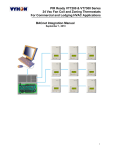 Vykon VT7600 Series Installation guide