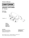 Craftsman 917.248961 Owner`s manual