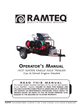 Amazing Machinery Performance Diesel Engine Operator`s manual