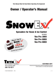 Simplicity Sno-Away 6137 & Up Operator`s manual