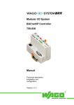 Quest Controls BACnet T-Stat Technical data