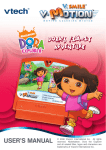 VTech Dora Alphabet Journey User`s manual