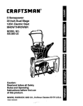 Craftsman 536.886122 Owner`s manual