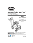 Ariens 920013 Specifications