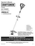 Craftsman INCREDI.PULL 316.79193.1 Operator`s manual