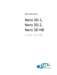 Sim2 Nero 3D HB User guide