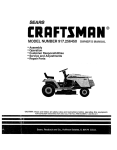 Craftsman 917.256450 Owner`s manual