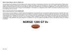 APRILIA NORGE GT 8V Technical data