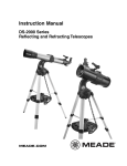 Meade DS-90 Instruction manual