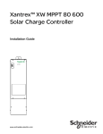 Schneider Electric Xantrex XW Installation guide