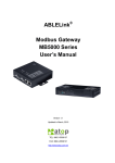 Atop ABLELink MB5000 Series User`s manual