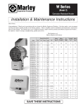 Marley Engineered Products C Series Technical information