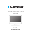 Blaupunkt 40/133I-WB-5B-FHKUP User guide
