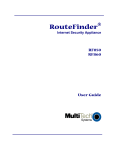 Multitech RouteFinder RF850 User guide