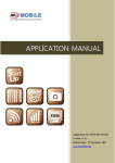 APPLICATION MANUAL